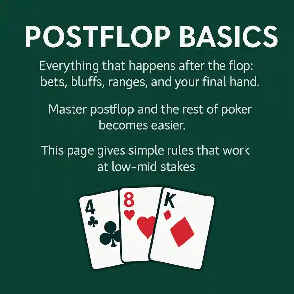 poker Postflop Basics instructions