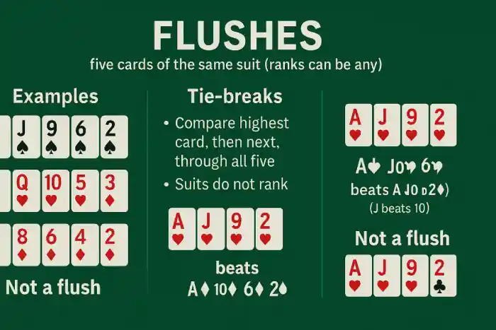 Flushes